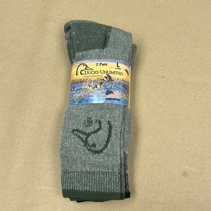 Ducks unlimited extra thick merino wool men socks 2 pairs